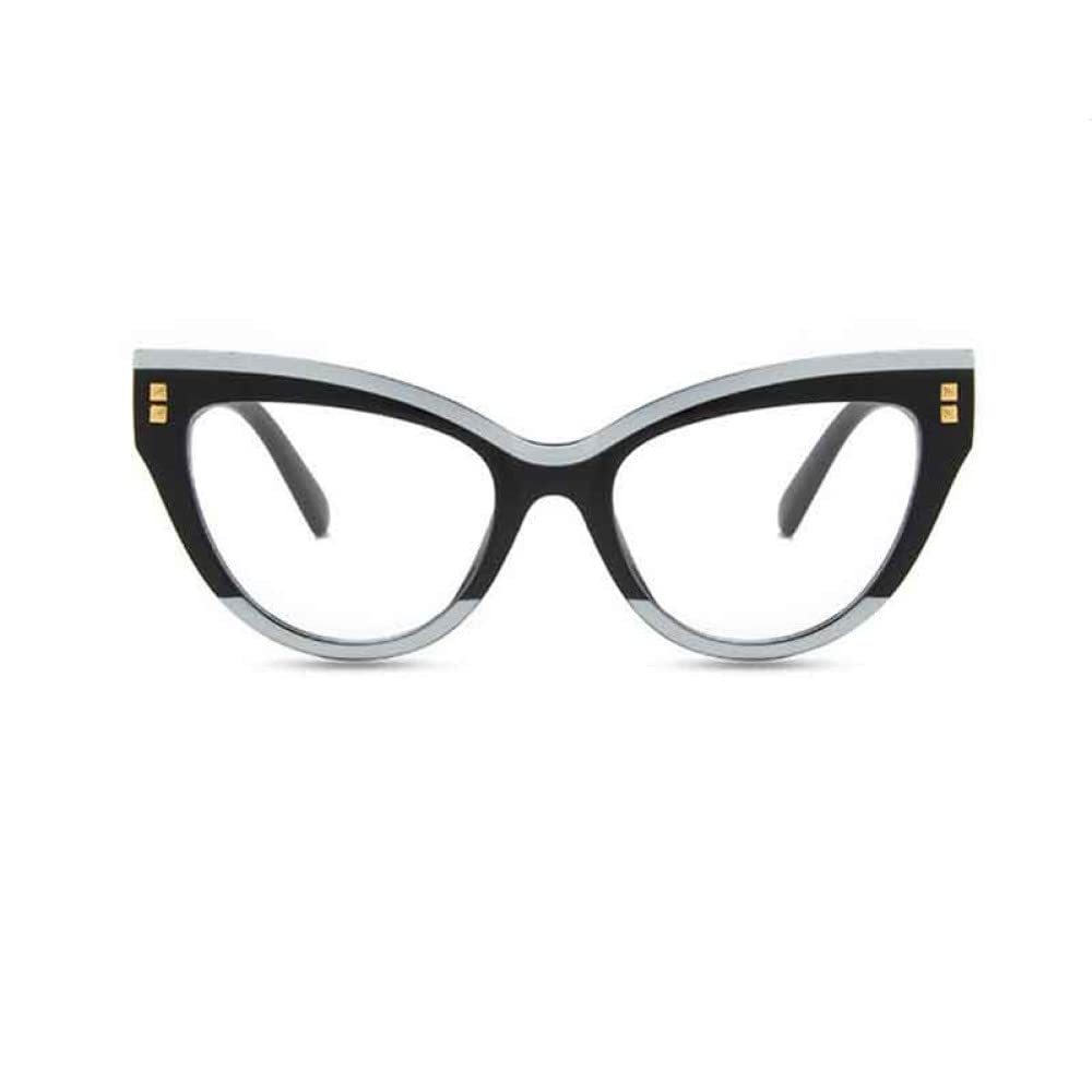 Amazon.com: CGZWFERA-Cat Eye Glasses Frame Women Light Clear